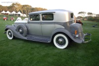 1933 Pierce Arrow Model 836.  Chassis number 1070153